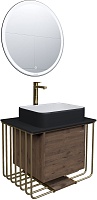 Grossman Мебель для ванной Винтаж 70 GR-4043BW веллингтон/металл золото